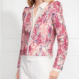 Rachel zoe sequin floral cardigan jacket